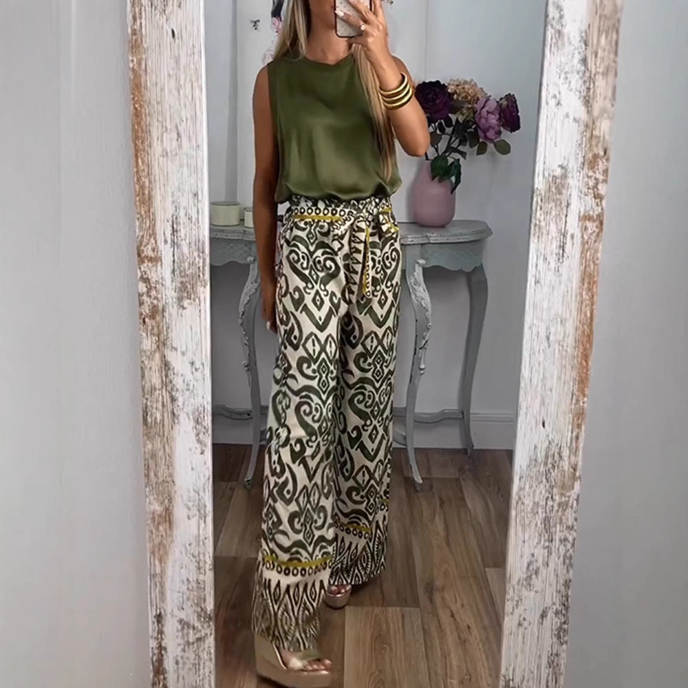 Pantalon large