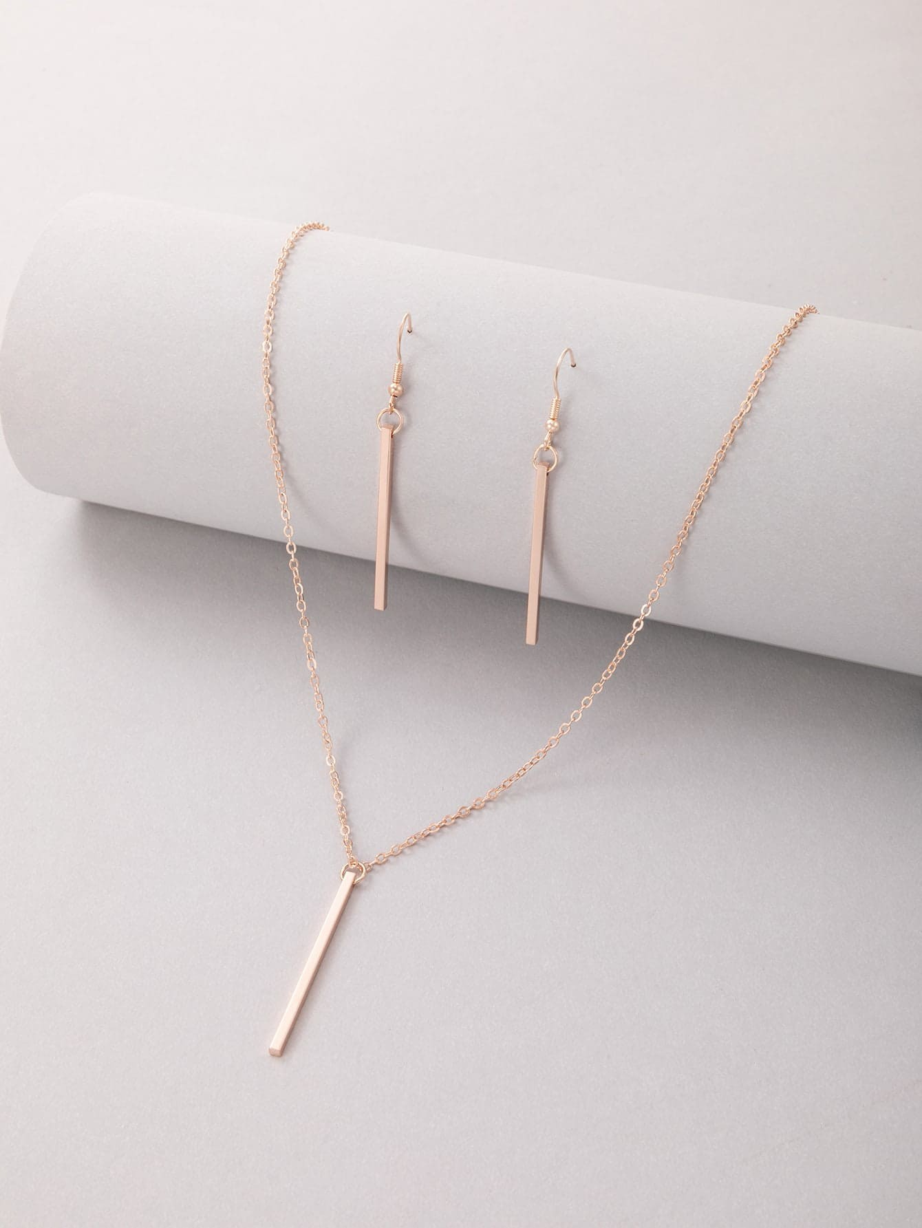 Set de bijoux rectangle - Tatieonline