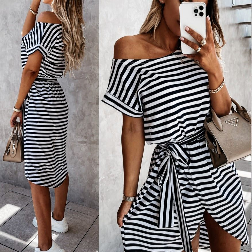 robe rayure