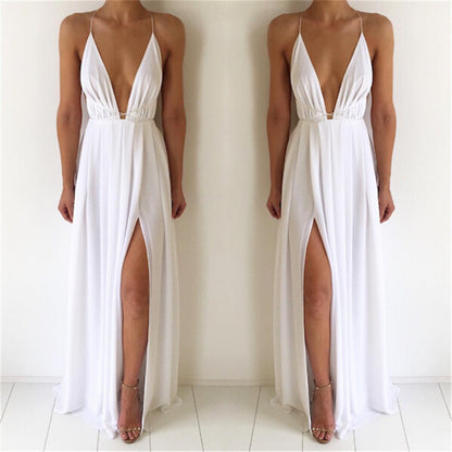 robe col V - Tatieonline