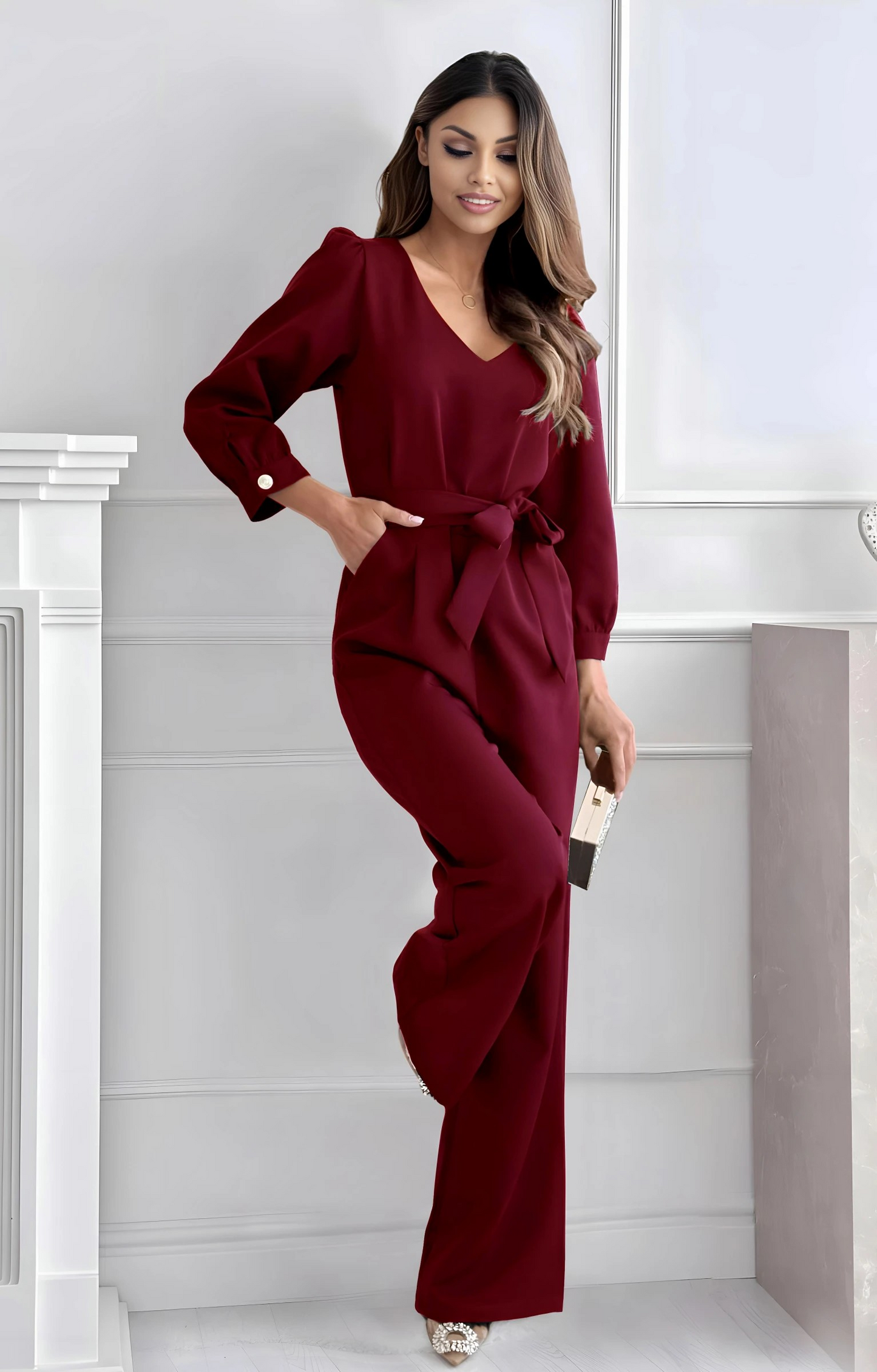 Combinaison col V - Tatieonline