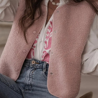 Veste fausse fourrure