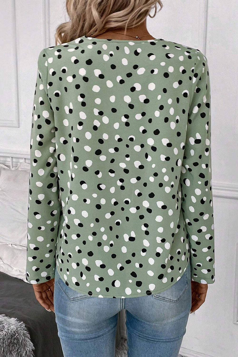 Blouse a pois - Tatieonline