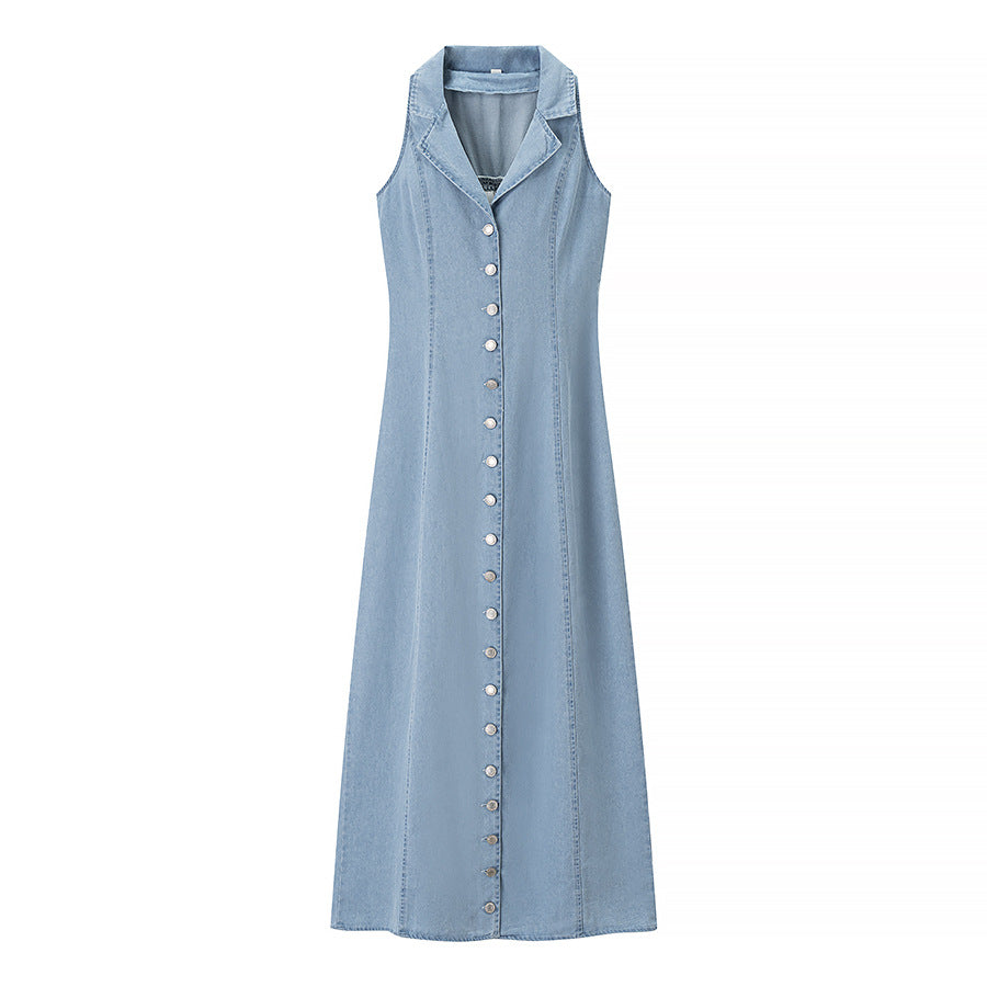 Denim Longue robe