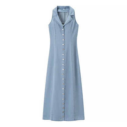 Denim Longue robe