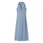 Denim Longue robe