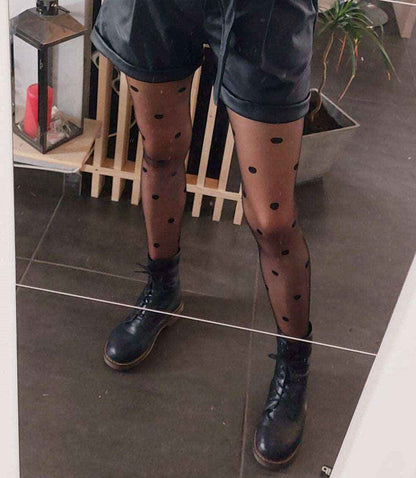 Collant a pois - Tatieonline