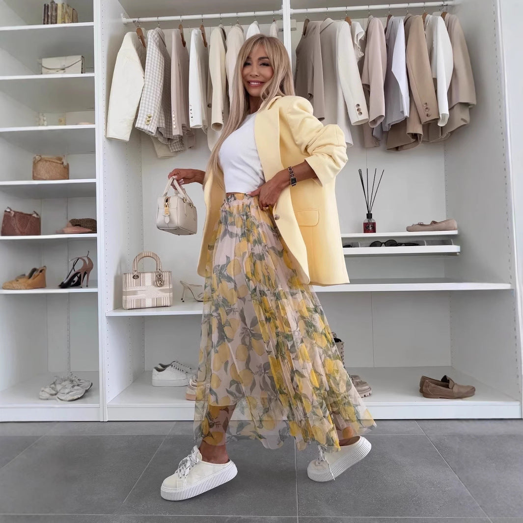 Jupe Citron - Tatieonline