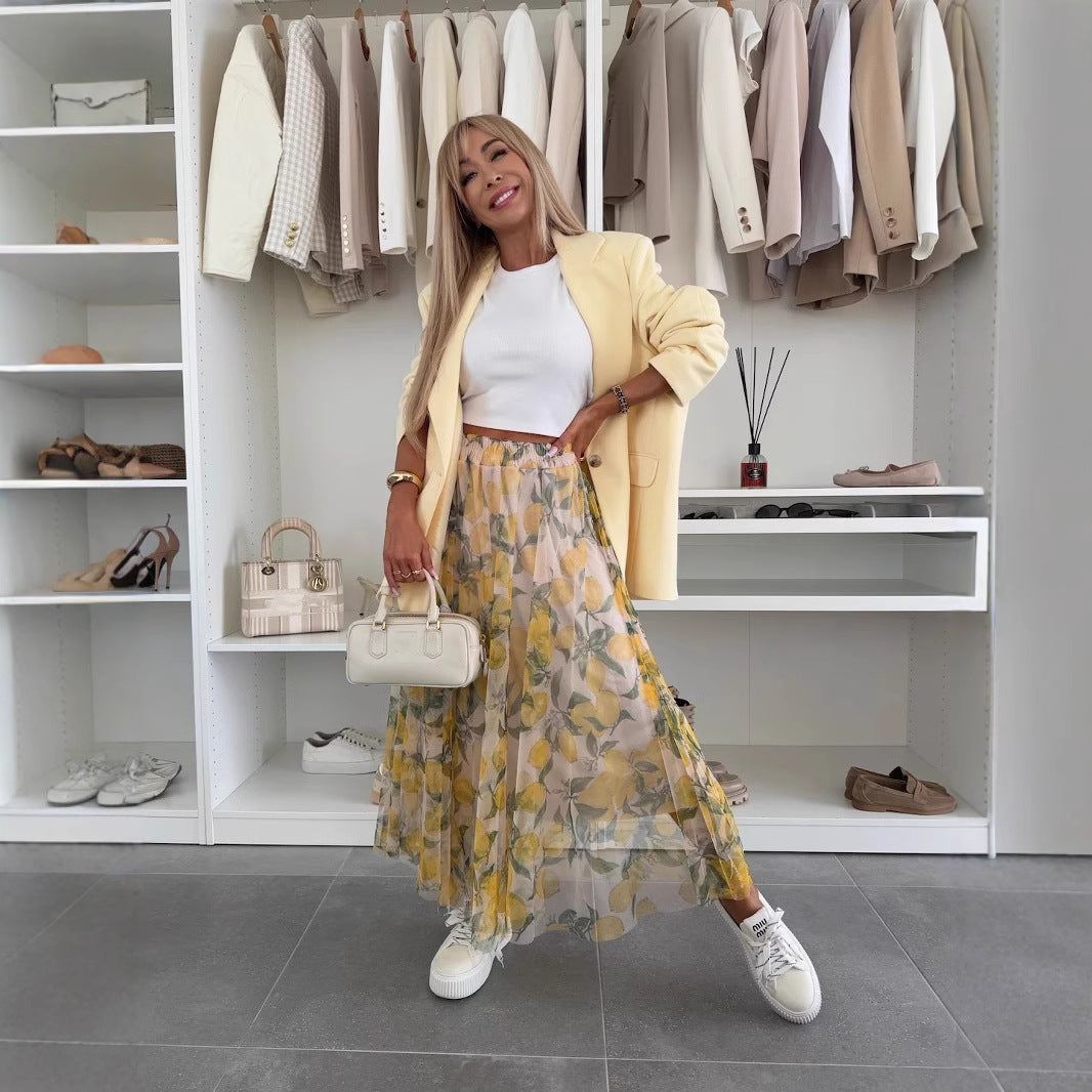 Jupe Citron - Tatieonline