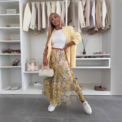 Jupe Citron - Tatieonline