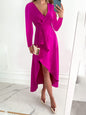 Robe cocktail col V - Tatieonline