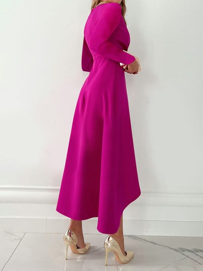 Robe cocktail col V - Tatieonline