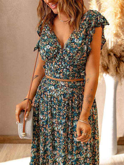 Robe col V - Tatieonline