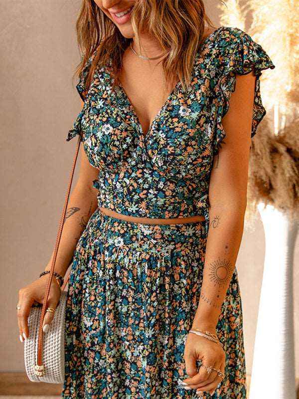 Robe col V - Tatieonline