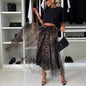 Jupe tulle leopard