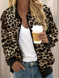 Veste zipper leopard - Tatieonline