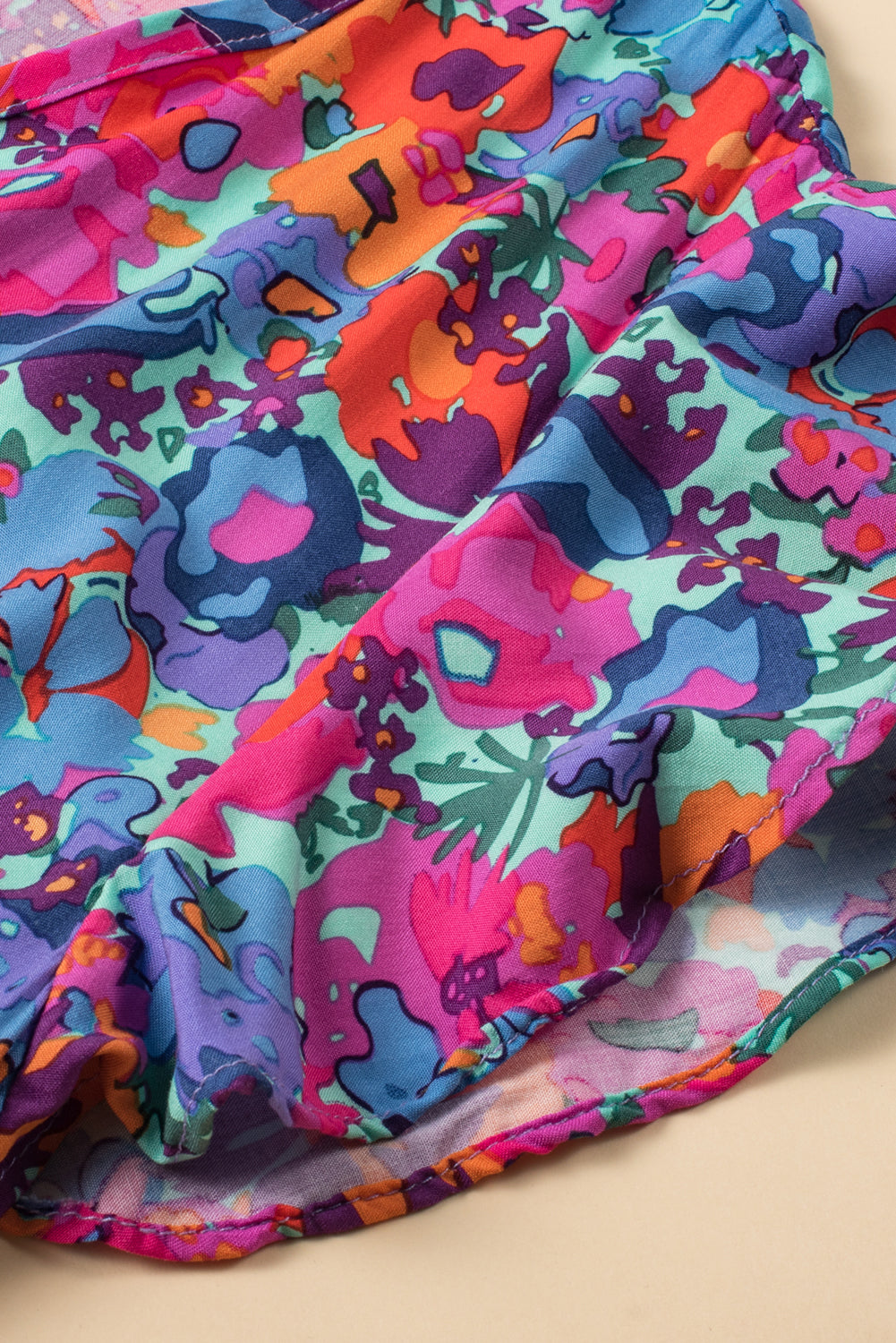 Robe bleu floral - Tatieonline