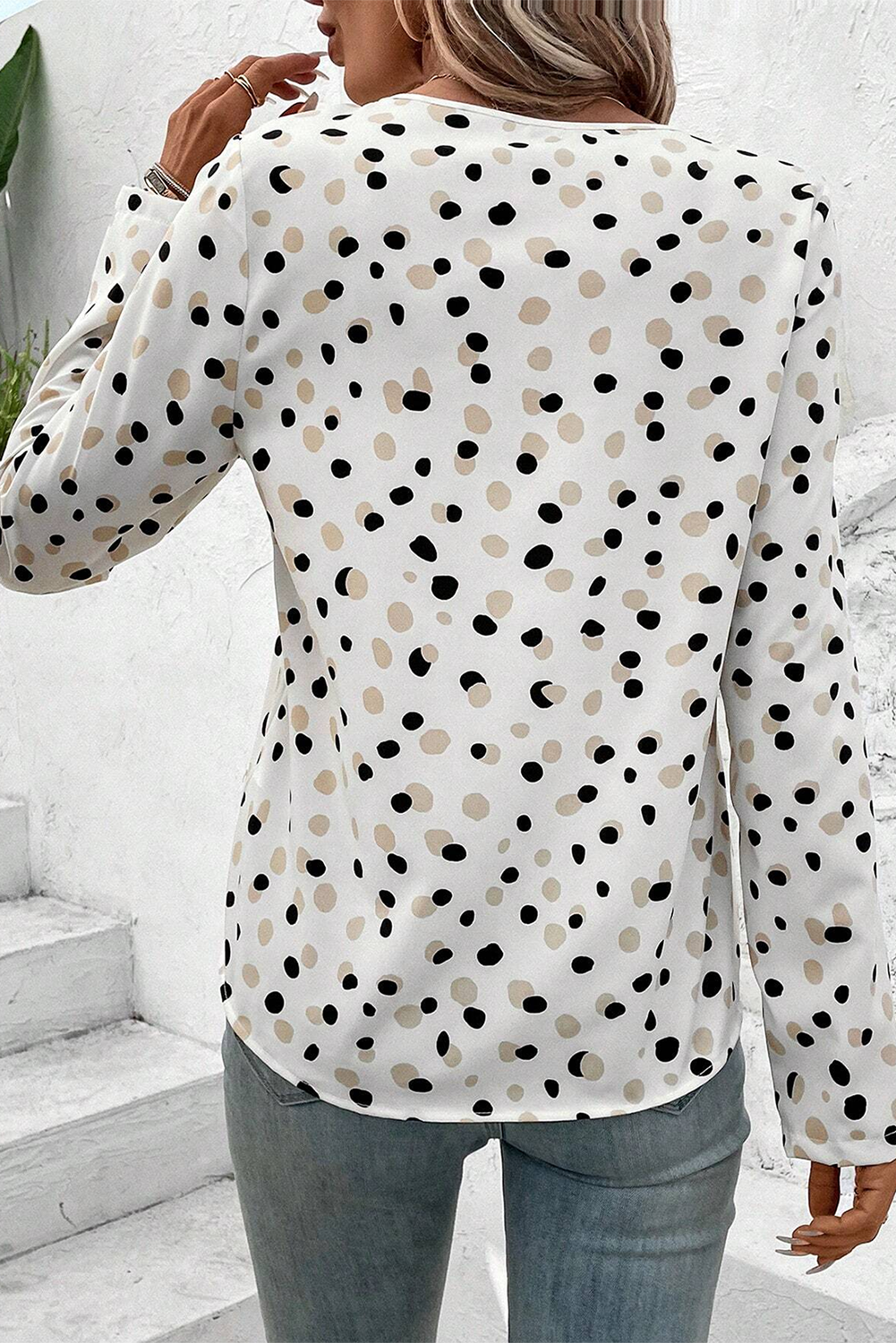 Blouse a pois - Tatieonline