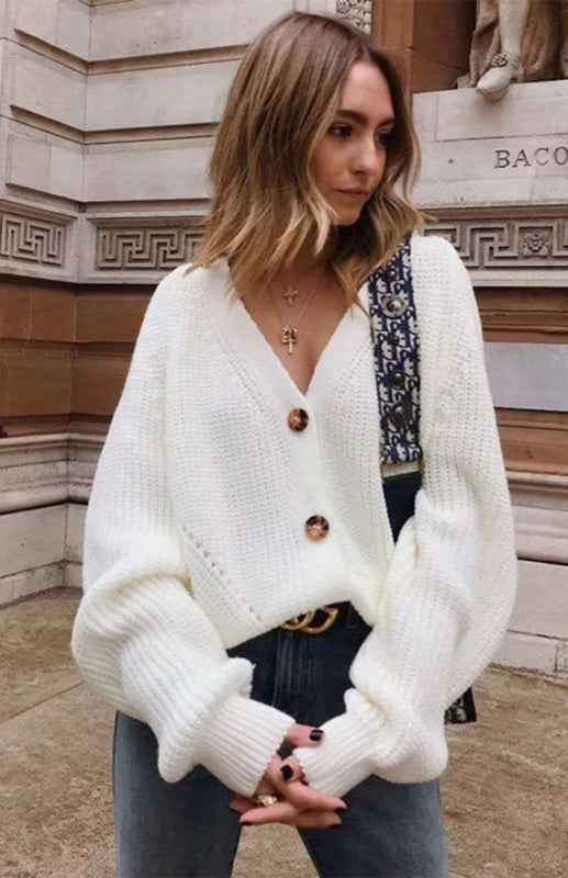 cardigan col V - Tatieonline