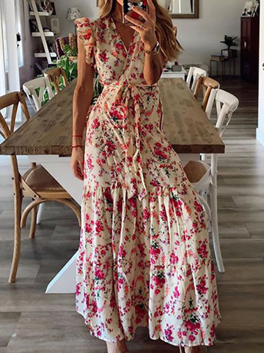 Robe casual floral - Tatieonline