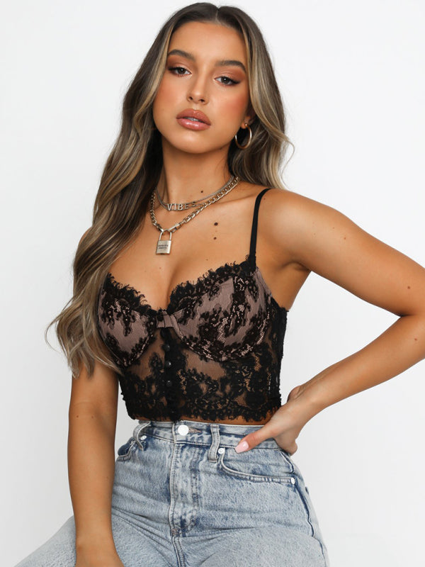 Camisole en dentelle - Tatieonline