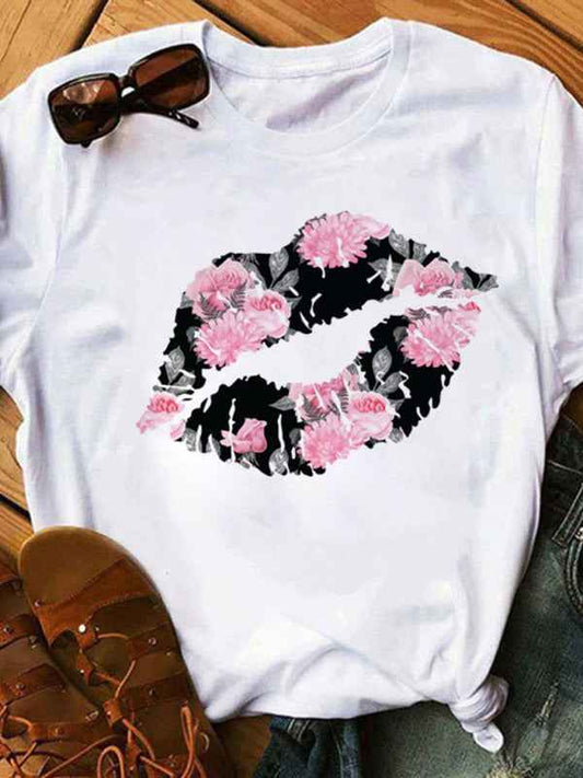T shirt imprimé 💋 - Tatieonline